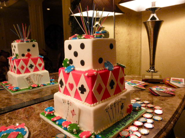 casino theme cakes